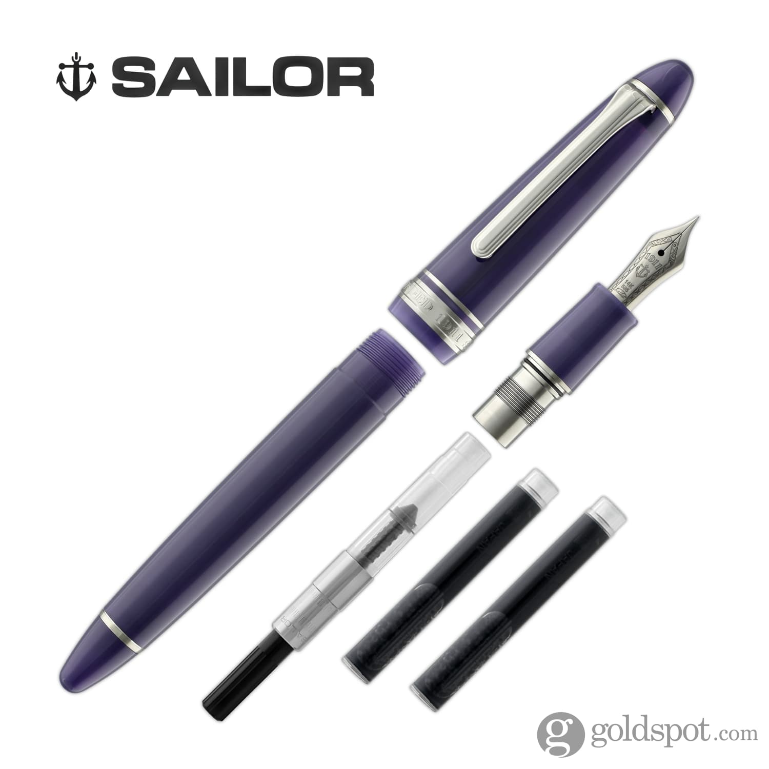 Sailor 1911 Standard Wicked Witch of the West Fountain Pens