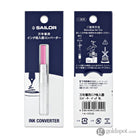 Sailor Colored Ink Converter in Pink Fountain Pen Converter