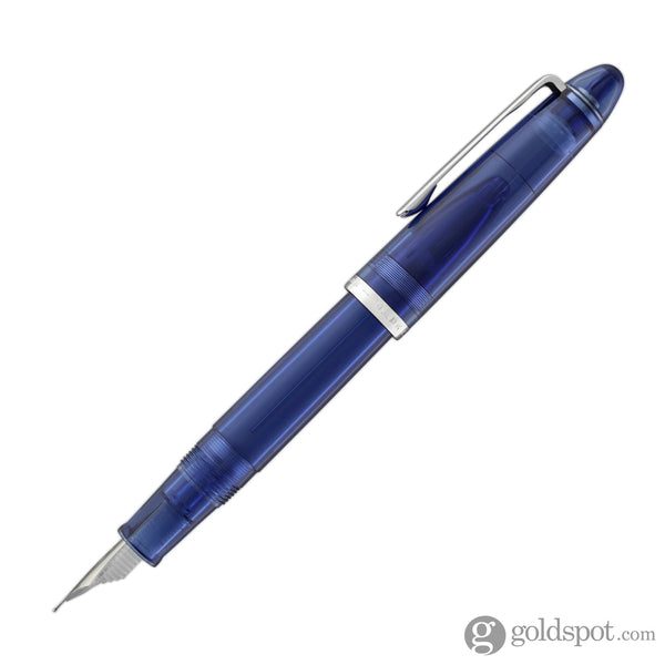 Sailor Compass 1911 Fountain Pen in Blue Transparent - Medium Fine Fountain Pen