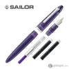 Sailor Compass 1911 Fountain Pen in Purple Transparent - Medium Fine Fountain Pen