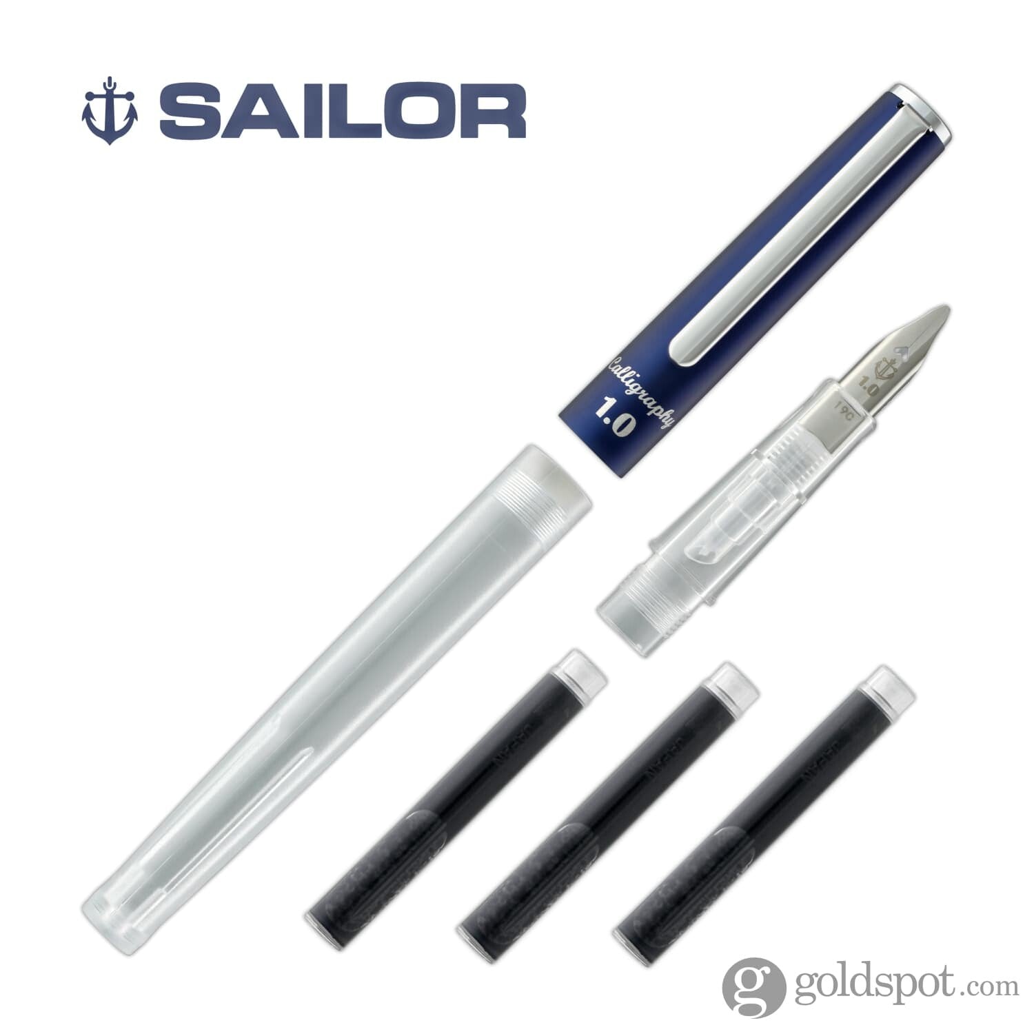 Sailor Compass Calligraphy Fountain Pen - HighAce Neo - 1.5 mm