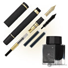 Sailor Ebonite Sculpture Fountain Pen in Yokaze (Night Breeze) - 21K Gold Fountain Pen