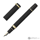 Sailor Ebonite Sculpture Fountain Pen in Yokaze (Night Breeze) - 21K Gold Fountain Pen