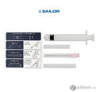 Sailor Fountain Pen Maintenance Kit with Portable Plastic Case Accessory