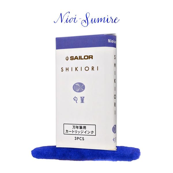 Sailor Four Seasons Shikiori Ink Cartridges in Nioi-sumire (Sweet Violet) Fountain Pen Cartridges