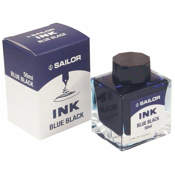 Sailor Jentle Bottled Ink in Blue Black - 50 mL Bottled Ink
