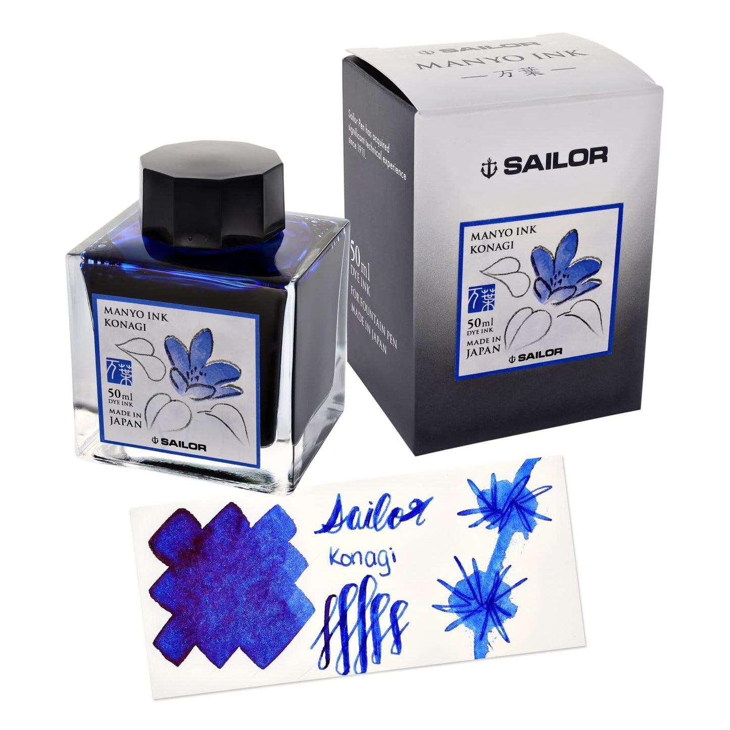 Sailor Manyo Bottled Ink in Konagi - 50 mL Bottled Ink
