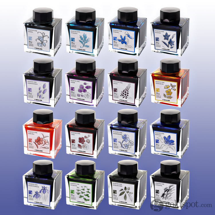 Sailor Manyo Bottled Ink in Sakura - 50 mL Bottled Ink