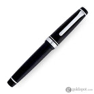Sailor Pro Gear Fountain Pen in Black with Silver Trim - 21K Gold Fountain Pen