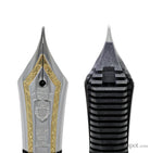 Sailor Pro Gear Fountain Pen in Black with Silver Trim - 21K Gold Fountain Pen