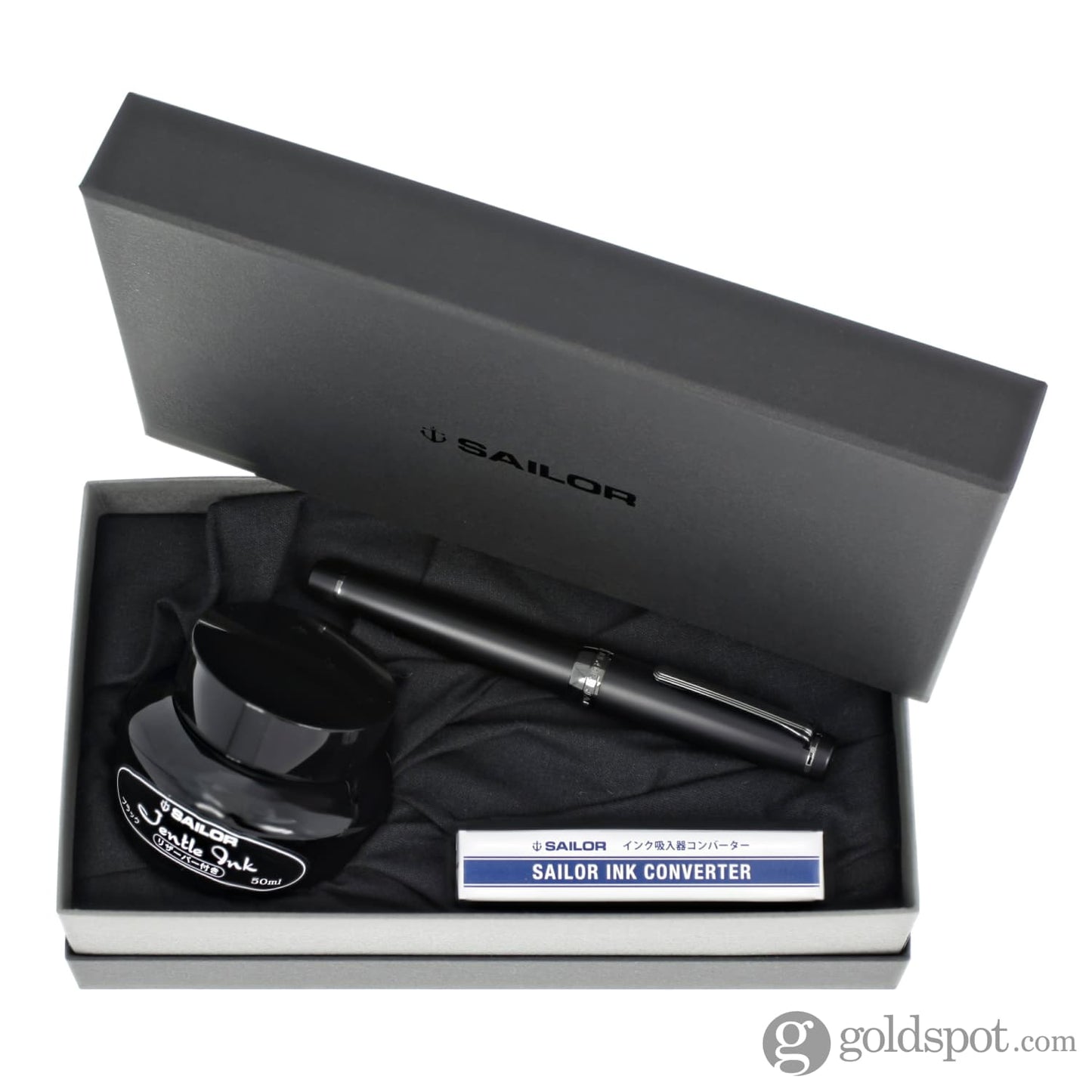 Sailor Pro Gear Fountain Pen in Imperial Black - 21K Gold Fountain Pen