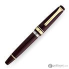 Sailor Pro Gear Realo Fountain Pen in Maroon with Gold Trim - 21K Gold Fountain Pen