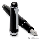 Sailor Pro Gear Slim Fountain Pen in Black with Silver Trim - 14K Gold Fountain Pen