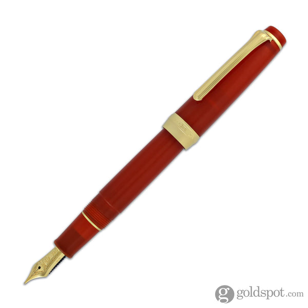 Sailor Pro Gear Slim Fountain Pen in Fire Red - 14kt Gold Nib Fountain Pen