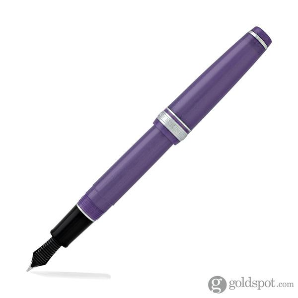 Sailor Pro Gear Slim Fountain Pen in Metallic Purple with Silver Trim - 14K Gold Fountain Pen