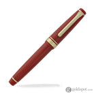 Sailor Pro Gear Slim Fountain Pen in Red with Gold Trim - 14K Gold Fountain Pen