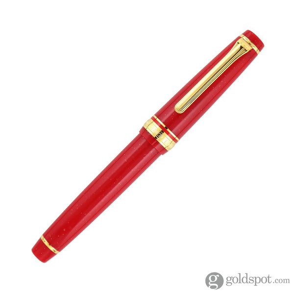 Sailor Pro Gear Slim Fountain Pen Shikiori Princess Kaguya Red - 14kt Gold Medium Fine Point Fountain Pen