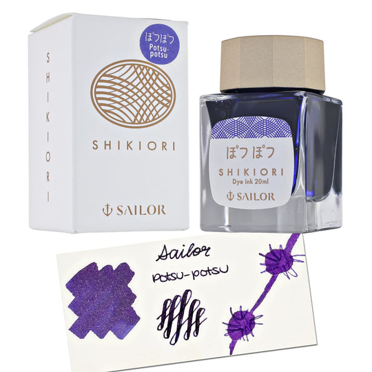 Sailor Shikiori Sound of Rain Bottled Ink in Potsupotsu (Winter rain) - 20 mL