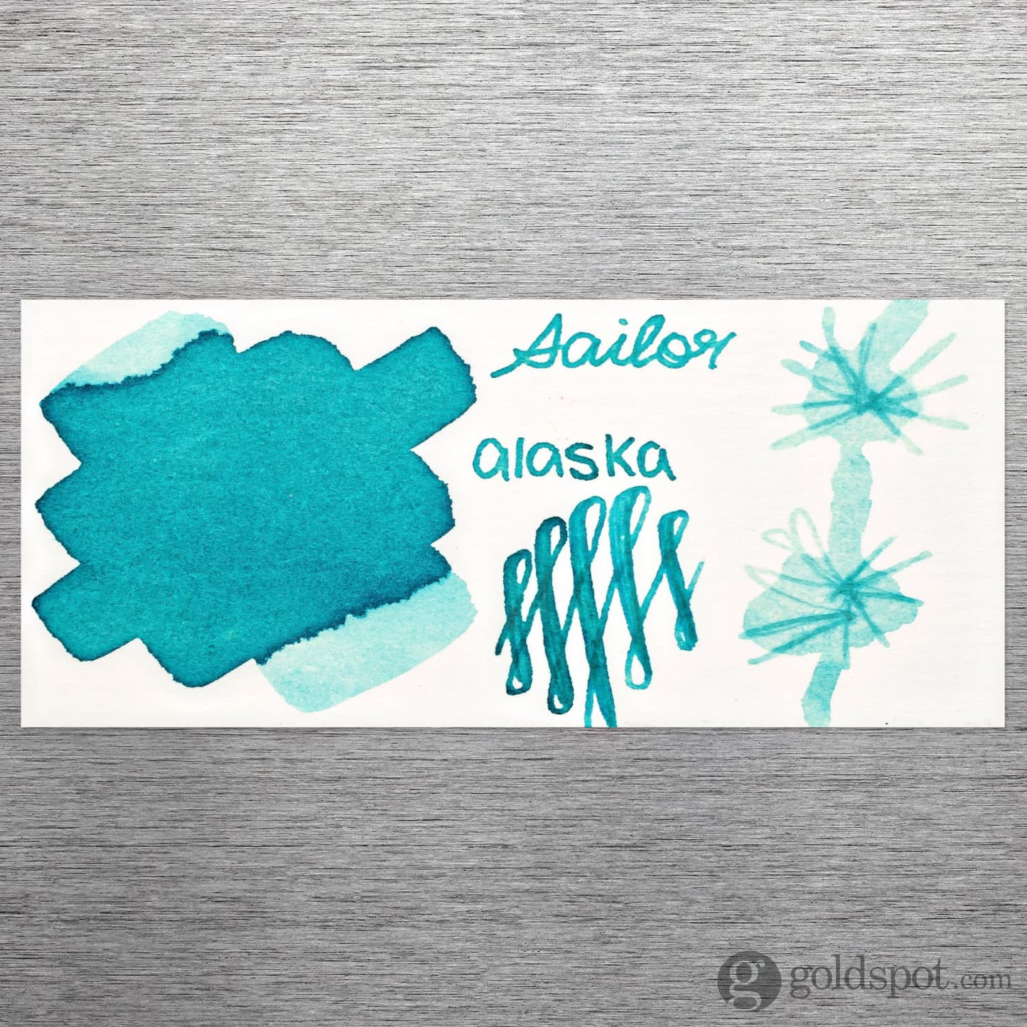 Sailor USA State Bottled Ink in Alaska (Turquoise) - 20 mL Bottled Ink