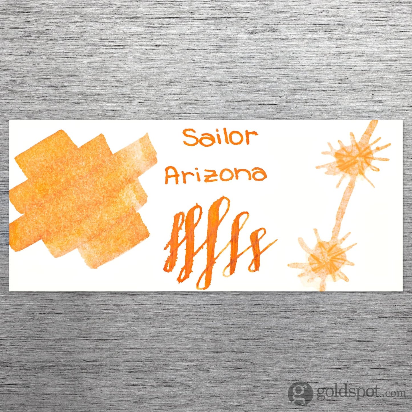 Sailor USA State Bottled Ink in Arizona (Coral Orange) - 20 mL Bottled Ink