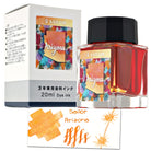 Sailor USA State Bottled Ink in Arizona (Coral Orange) - 20 mL Bottled Ink