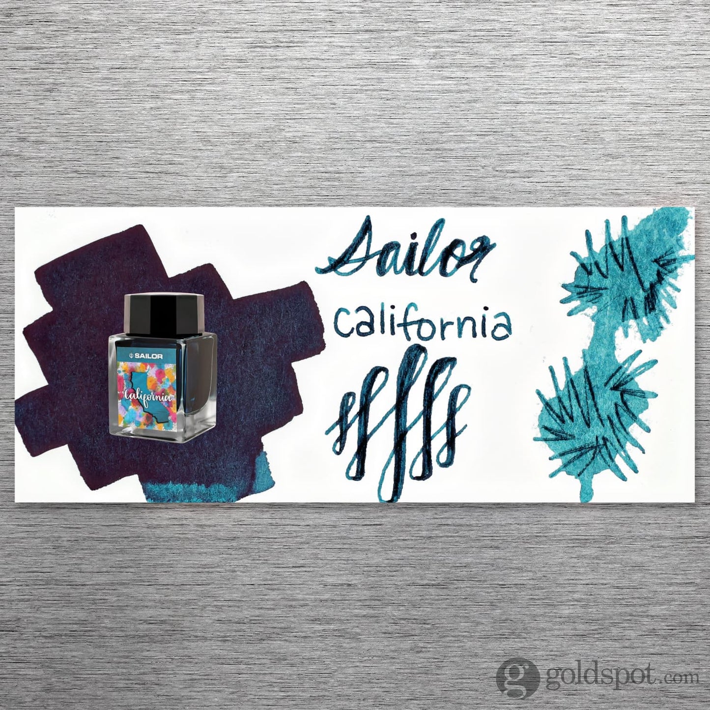 Sailor USA State Bottled Ink in California (Blue) - 20 mL Bottled Ink