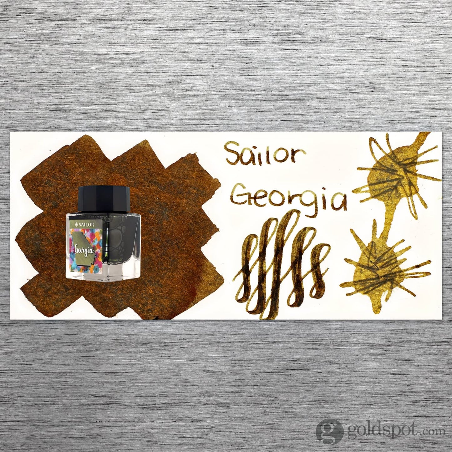 Sailor USA State Bottled Ink in Georgia (Olive) - 20 mL Bottled Ink