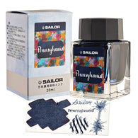 Sailor USA State Bottled Ink in Pennsylvania (Steel Blue Gray) - 20mL