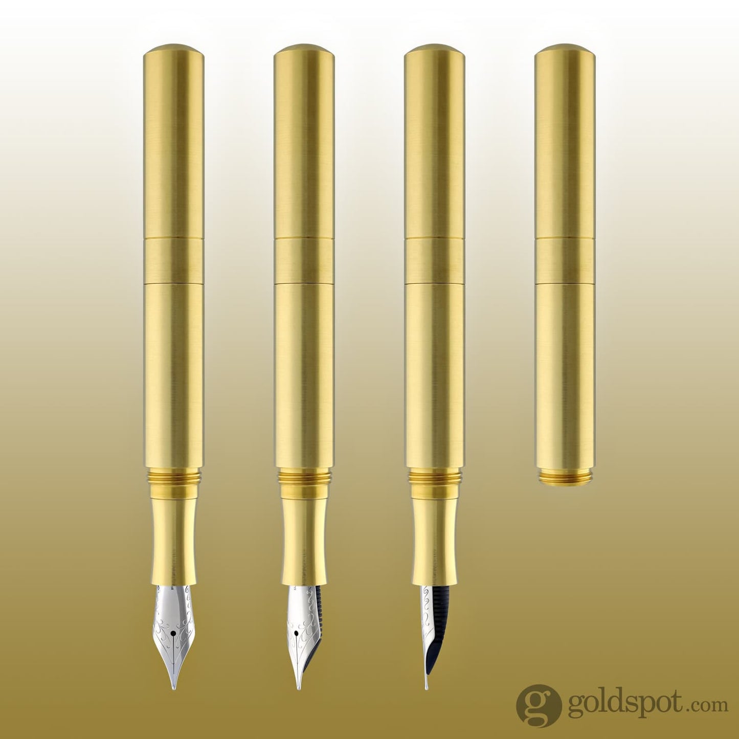 Schon DSGN Pocket Six Fountain Pen in Brass Fountain Pen