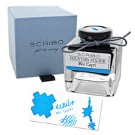 Scribo Bottled Ink in Blu Capri - 90mL