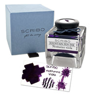 Scribo Bottled Ink in Notturno Viola - 90mL