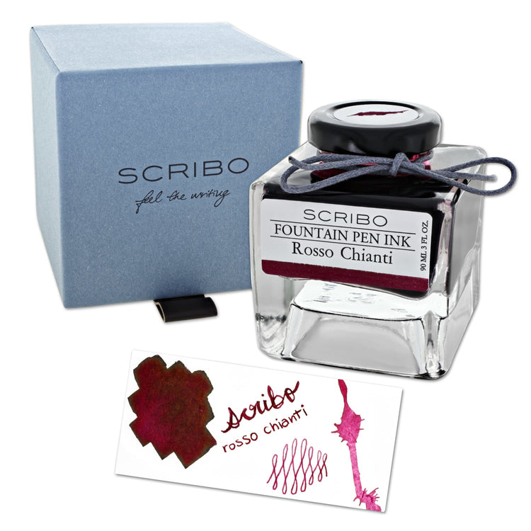 Scribo Bottled Ink in Rosso Chianti - 90mL Bottled Ink