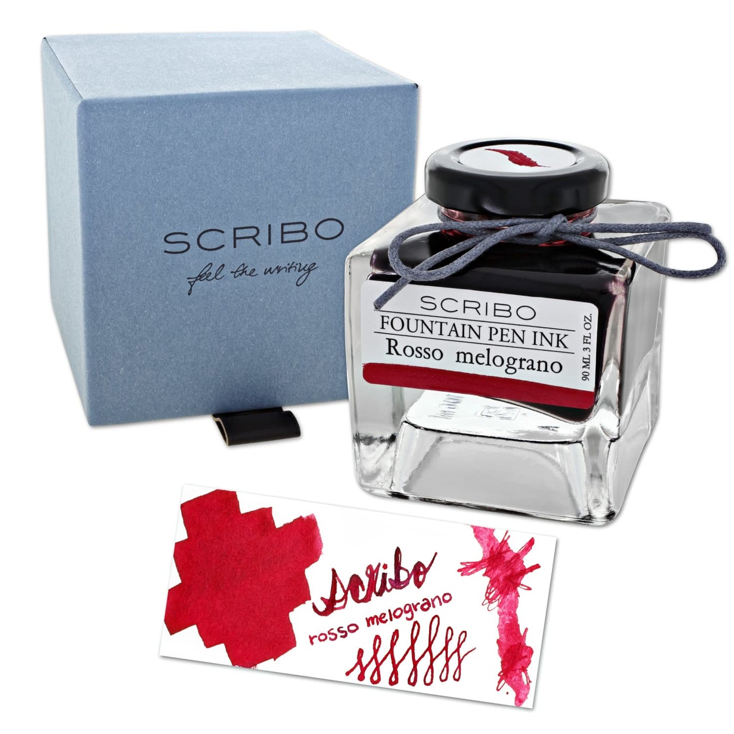 Scribo Bottled Ink in Rosso Melograno - 90mL Bottled Ink