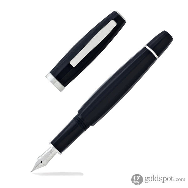 Scribo Feel Fountain Pen in Blue Black - 14kt Gold Extra Fine Fountain Pen