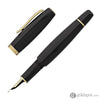 Scribo Feel Fountain Pen in Novello with Yellow Gold Trim 14kt Flexible Gold Nib Fountain Pen