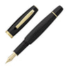 Scribo Feel Fountain Pen in Novello with Yellow Gold Trim 14kt Flexible Gold Nib Fountain Pen