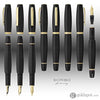 Scribo Feel Fountain Pen in Novello with Yellow Gold Trim 18kt Gold Nib Fountain Pen