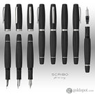 Scribo La Dotta Fountain Pen in Domus - 14kt Gold Flexible Nib Fountain Pen