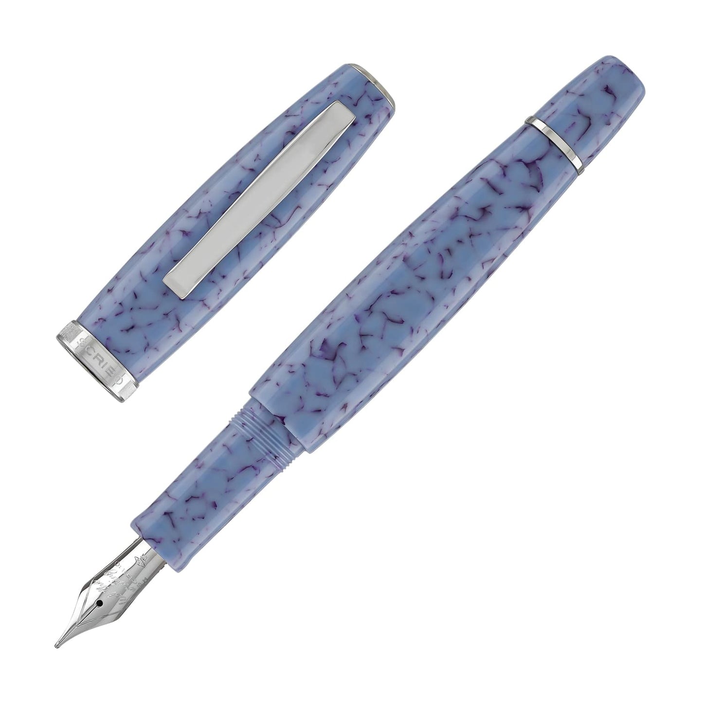 Scribo La Dotta Fountain Pen in Ninfea - 18kt Gold Nib Fountain Pen