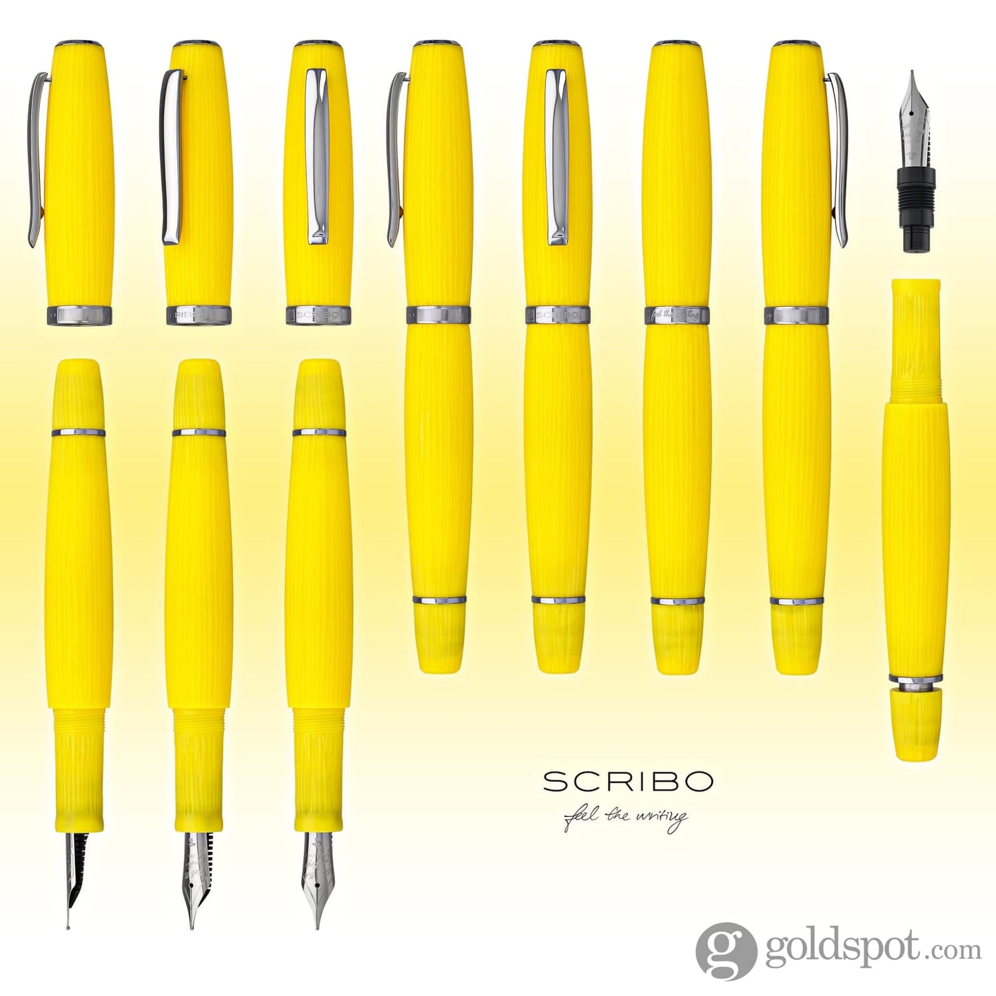 Scribo La Dotta Fountain Pen in Studiorum - 18kt Gold Nib Fountain Pen