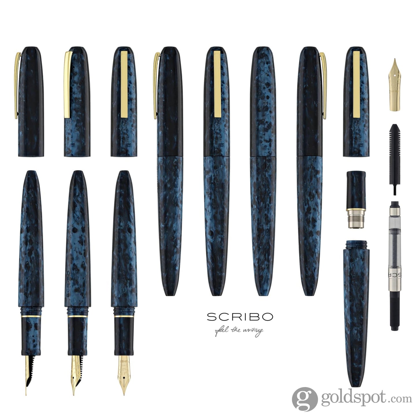 Scribo Piuma Fountain Pen in Agata Fountain Pen
