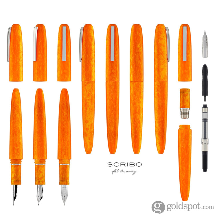 Scribo Piuma Fountain Pen in Corniola Fountain Pen