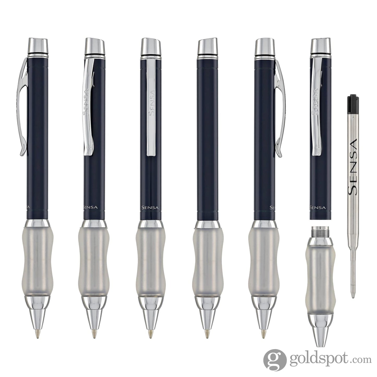 Sensa Metro Ballpoint Pen in Oriental Blue Ballpoint Pens