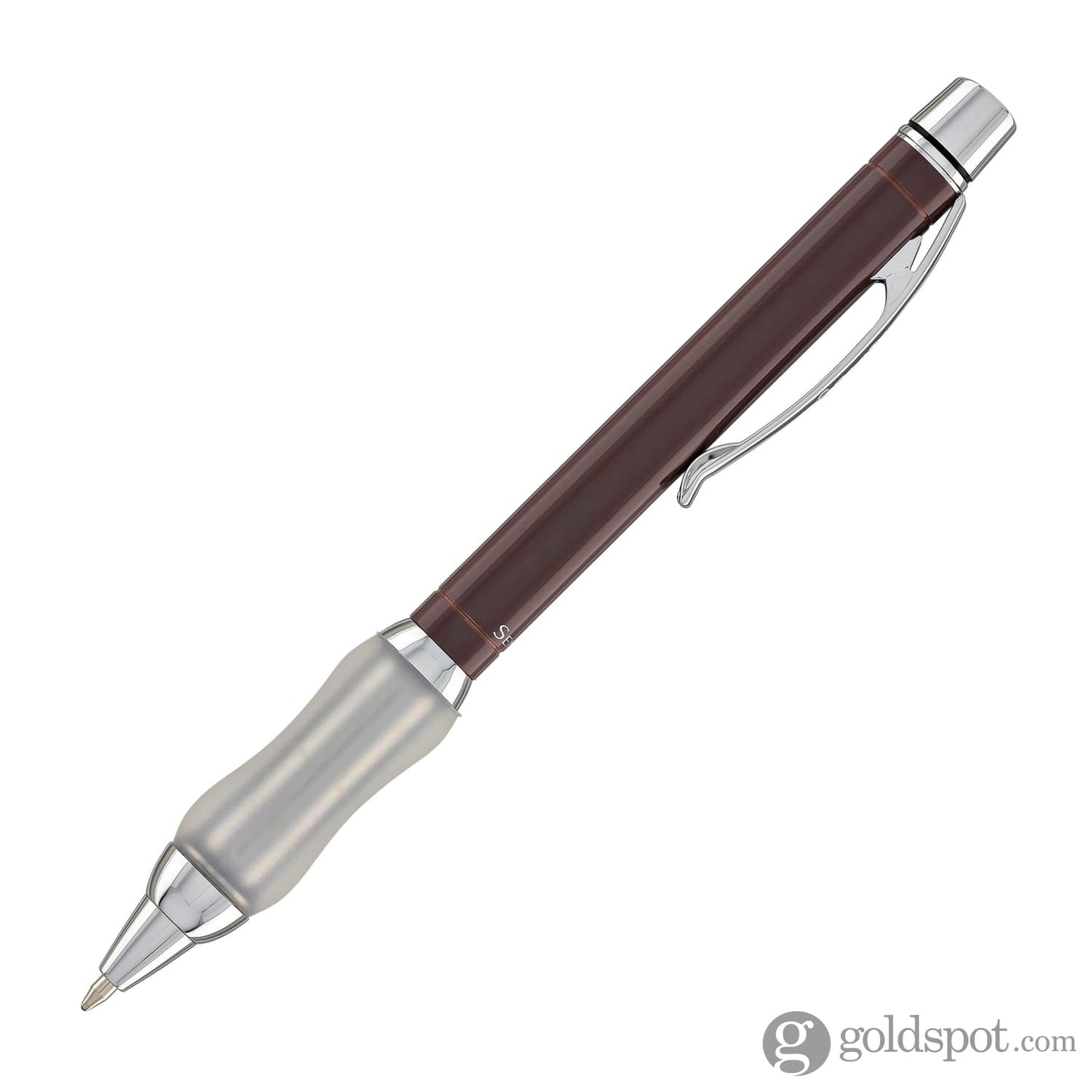 Sensa Metro Ballpoint Pen in Steel Espresso Brown Ballpoint Pens