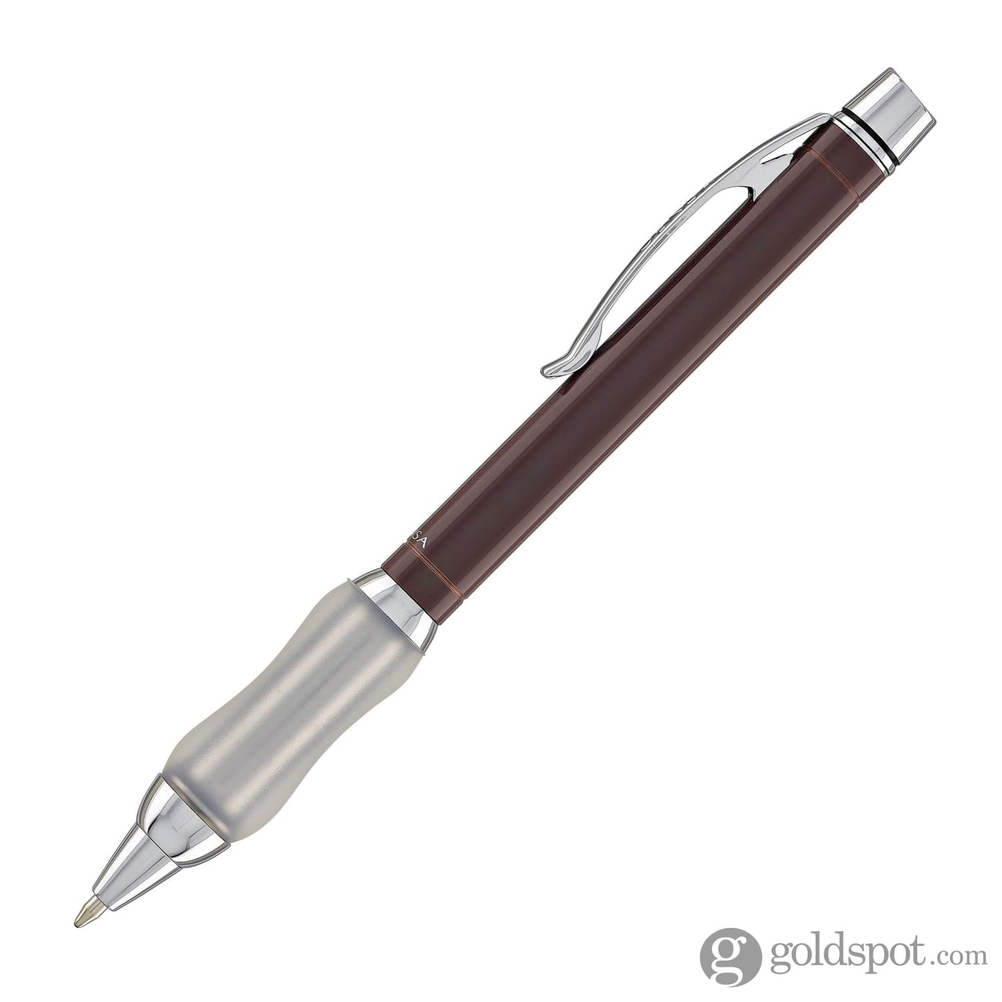 Sensa Metro Ballpoint Pen in Steel Espresso Brown Ballpoint Pens