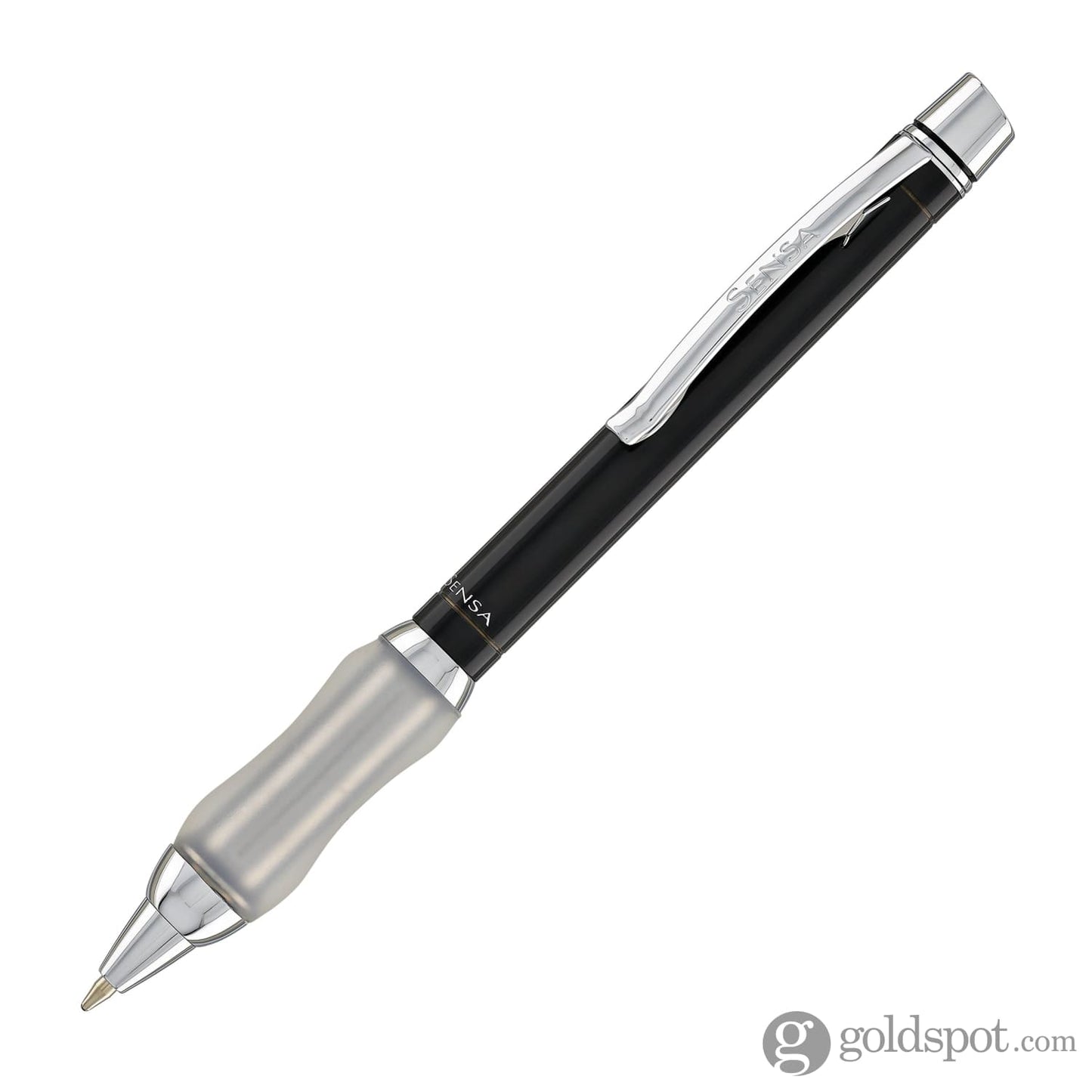 Sensa Metro Ballpoint Pen in Steel Onyx Black Ballpoint Pens
