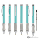 Sensa Metro Ballpoint Pen in Steel Turquoise Sea Ballpoint Pens