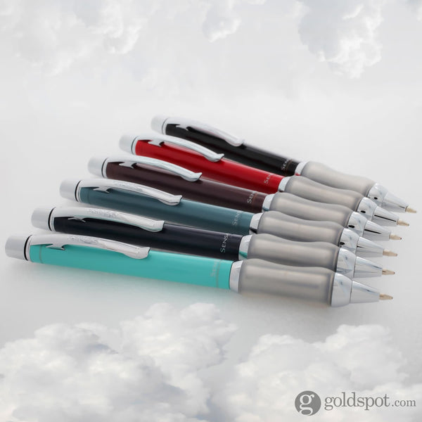 Sensa Metro Ballpoint Pen in Steel Turquoise Sea Ballpoint Pens