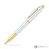 Sheaffer 100 Rollerball Pen in Chrome with Gold Trim Rollerball Pen