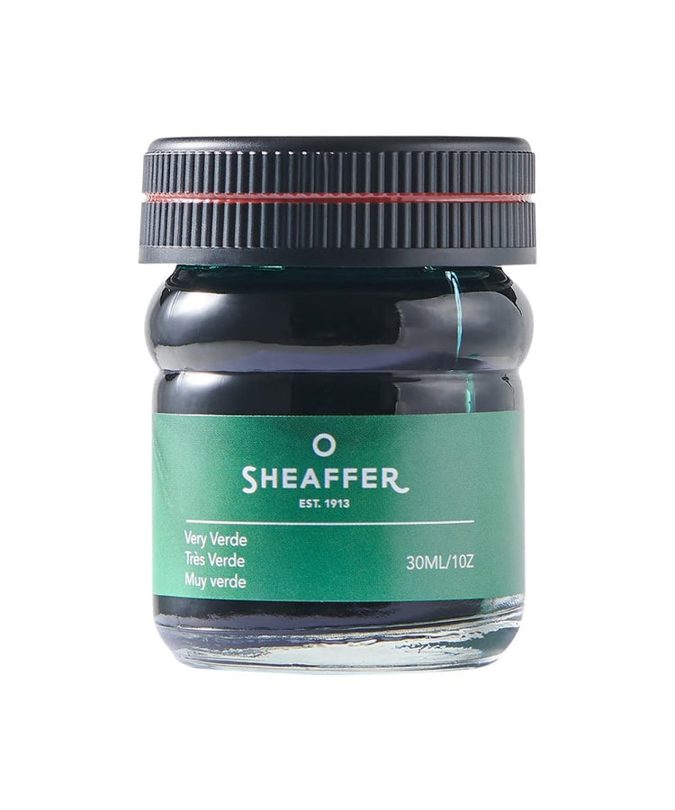 Volcker Green Ink Sheaffer Bottled Ink in Very Verde (Green) - Goldspot Pens